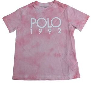 Polo Ralph Lauren T Shirt  Tie Dye Graphic 1992 Tee Size 5